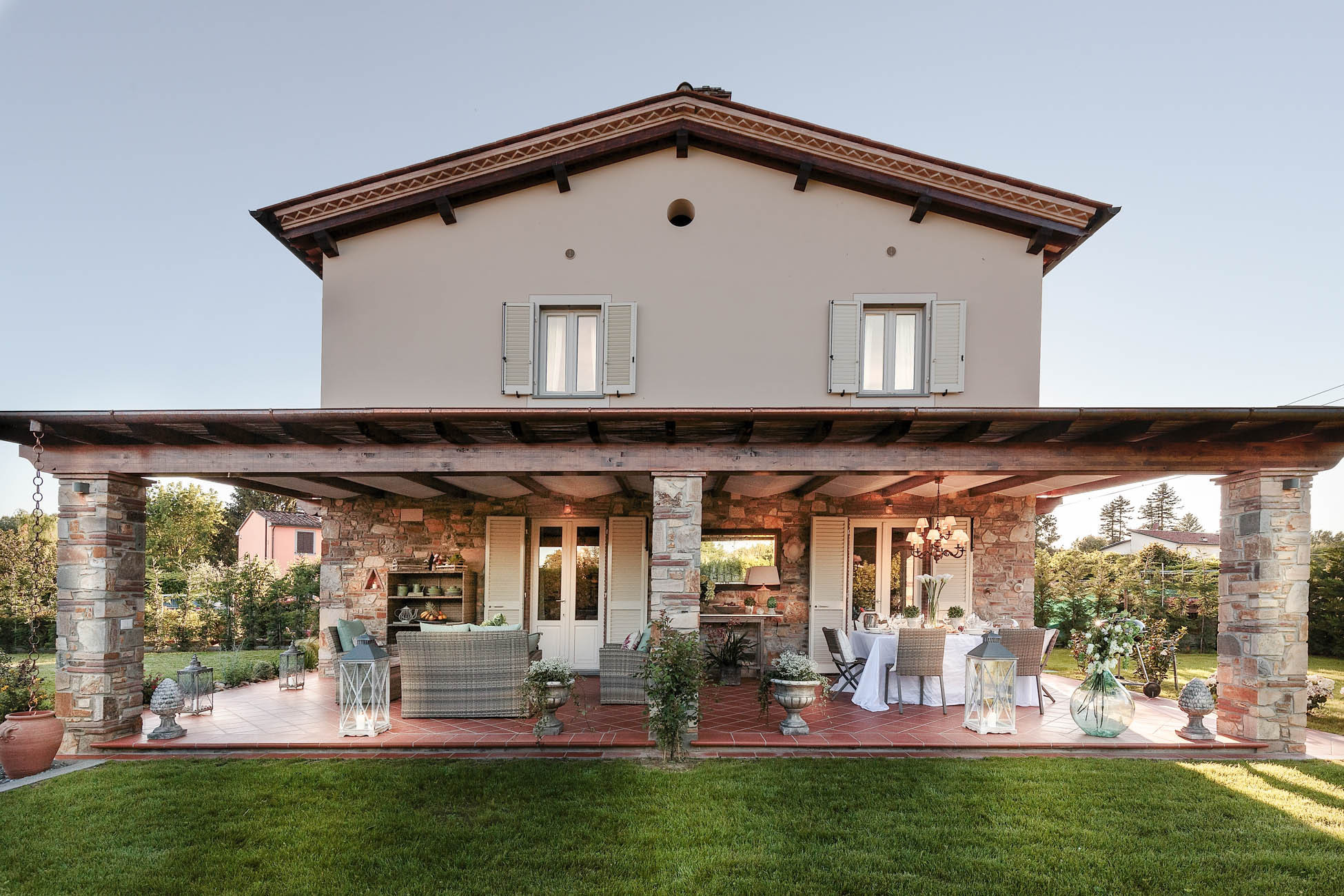 Villa a Capannori - VILLA PEMOLA a Luxury Farmhouse with Garden and bikes in Lucca Town