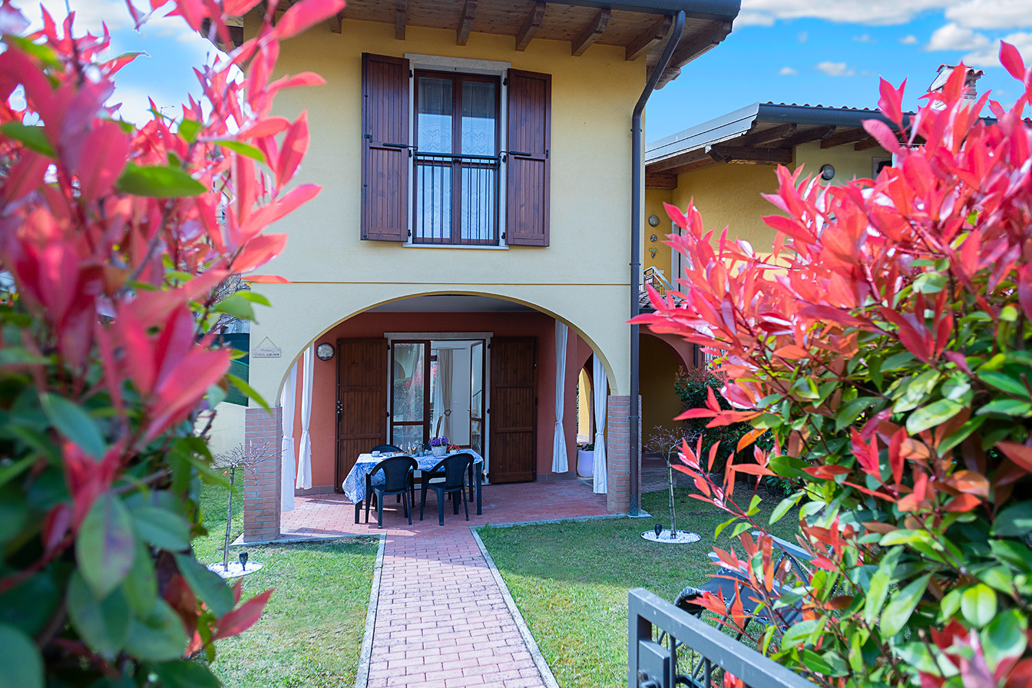  a Lazise - Regarda - Villetta Gruber con giardino privato, portico, piscina