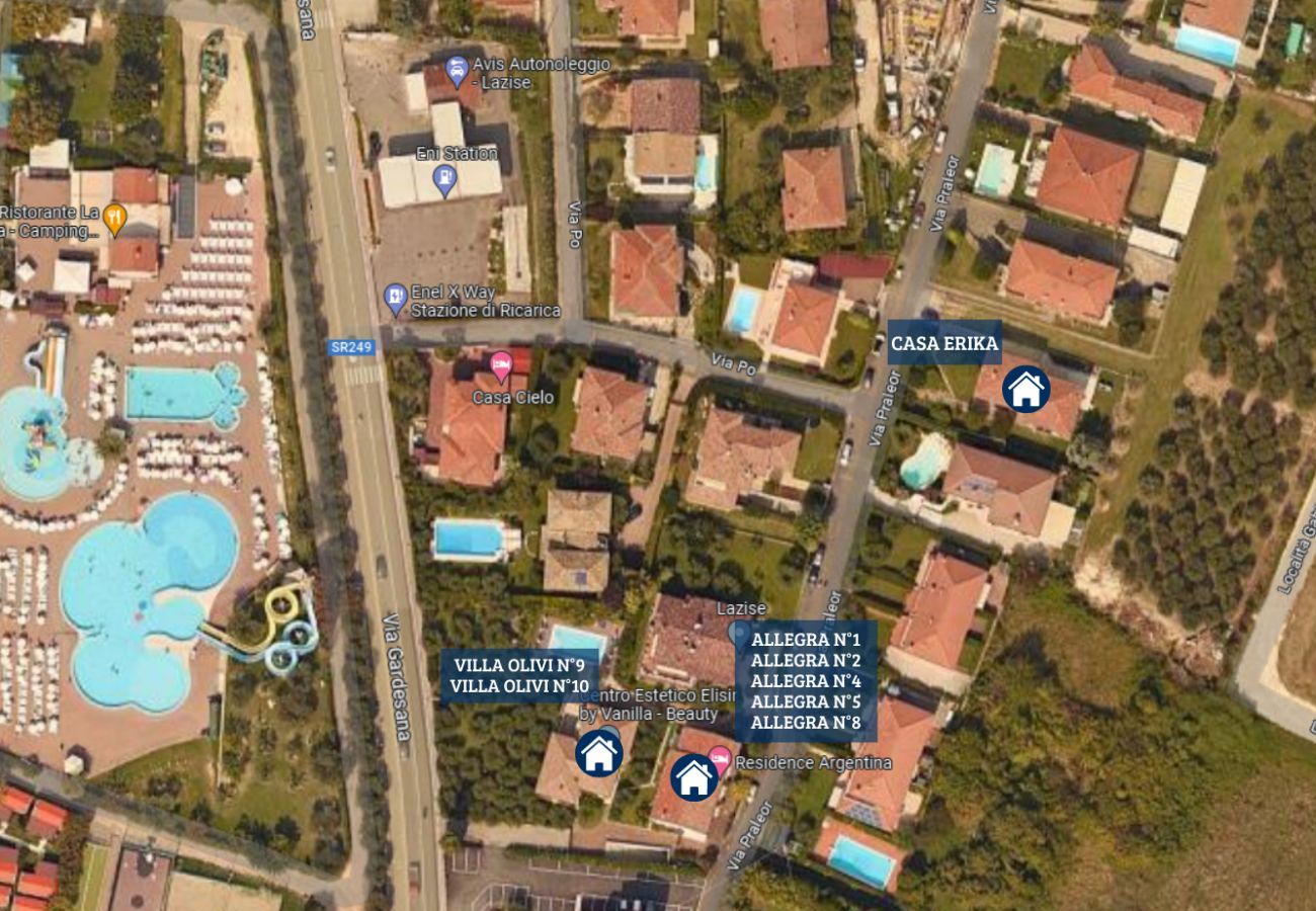 Residence a Lazise - Regarda - bilocale piano terra complesso residenziale Allegra a Lazise, wifi, piscina