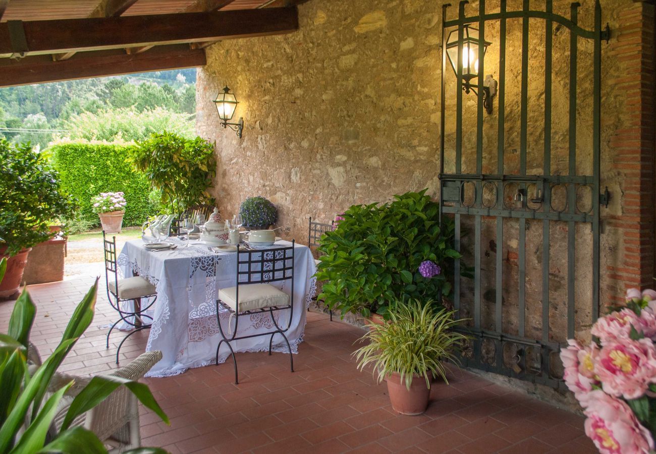 Villa a Camaiore - BICOCCHE FARMHOUSE: Country Stone Villa with Pool in Camaiore between Lucca & Beaches of Versilia