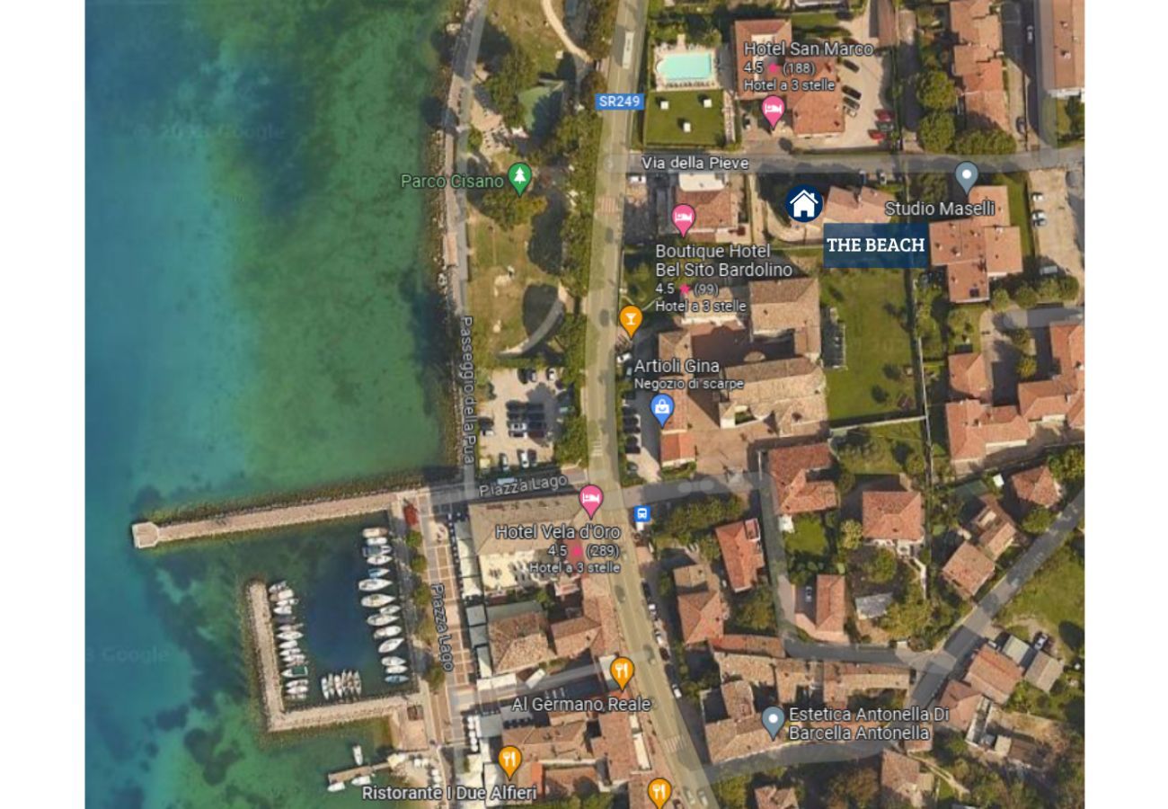 Studio a Bardolino - Regarda - studio The Beach con vista lago e wifi vicino alla spiaggia