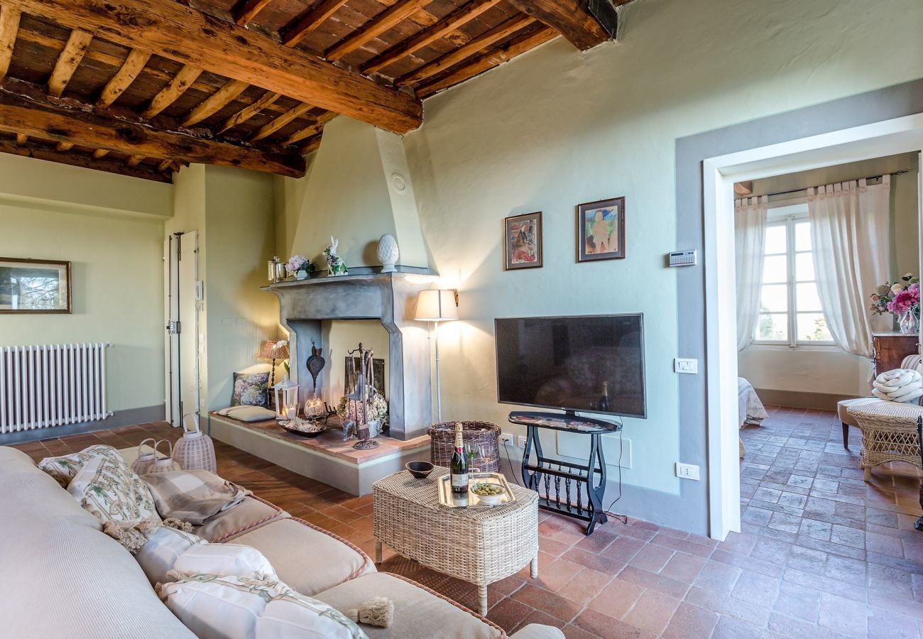 Villa a Capannori - FRANTOIO a Romantic Farmhouse Apartment with Terrace and Views
