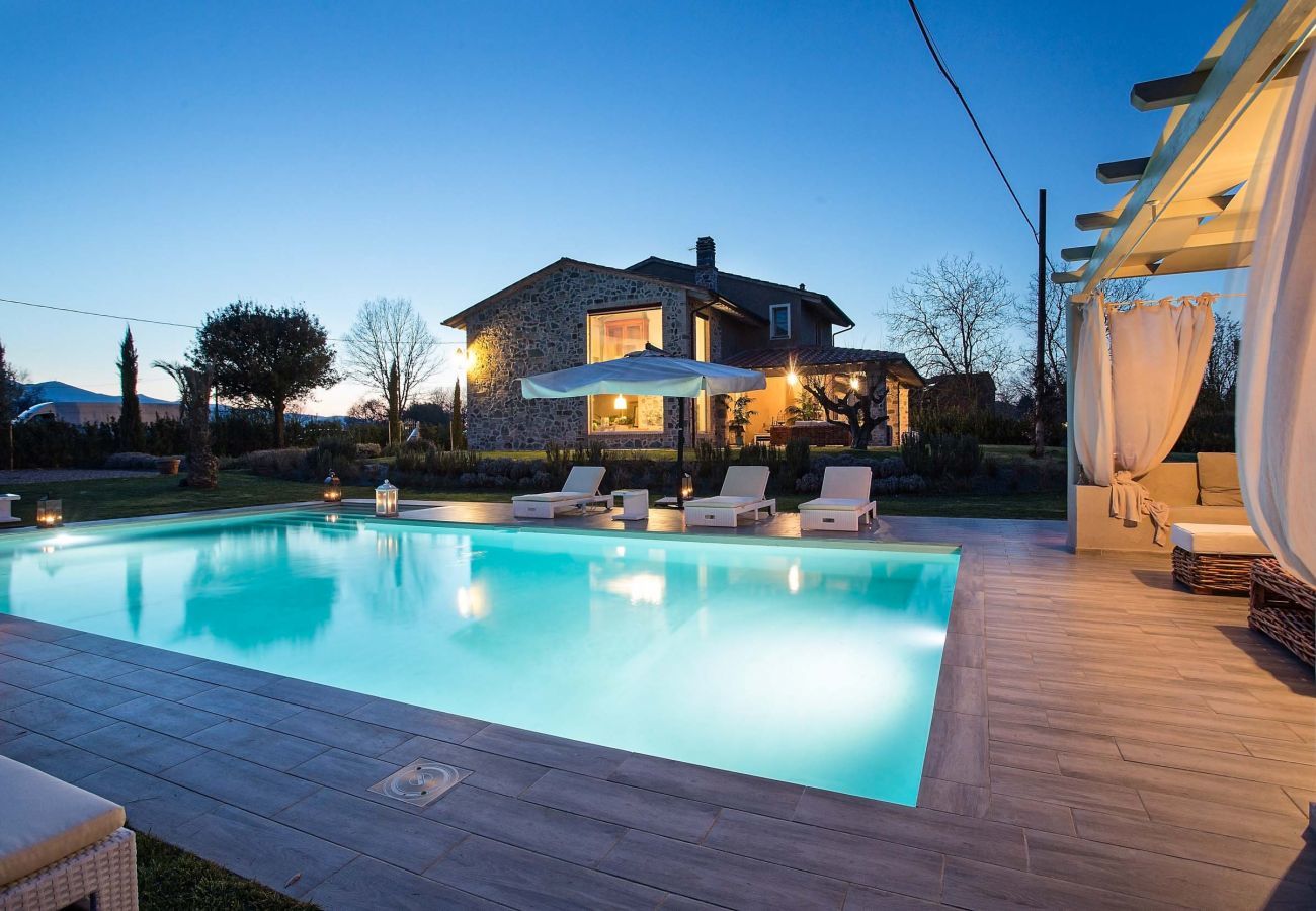 Villa a Orentano - VILLA OTTO Luxury Tuscan Farmhouse with Private Pool close to Lucca Pisa Pistoia