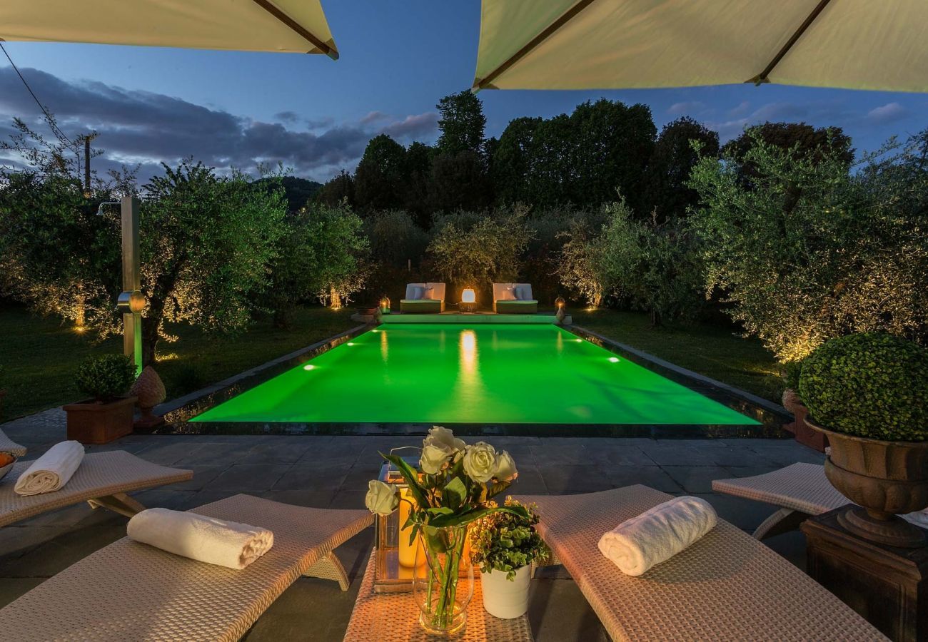 Villa a Capannori - A/C Villa with Amazing Views, SPA & Private Pool 