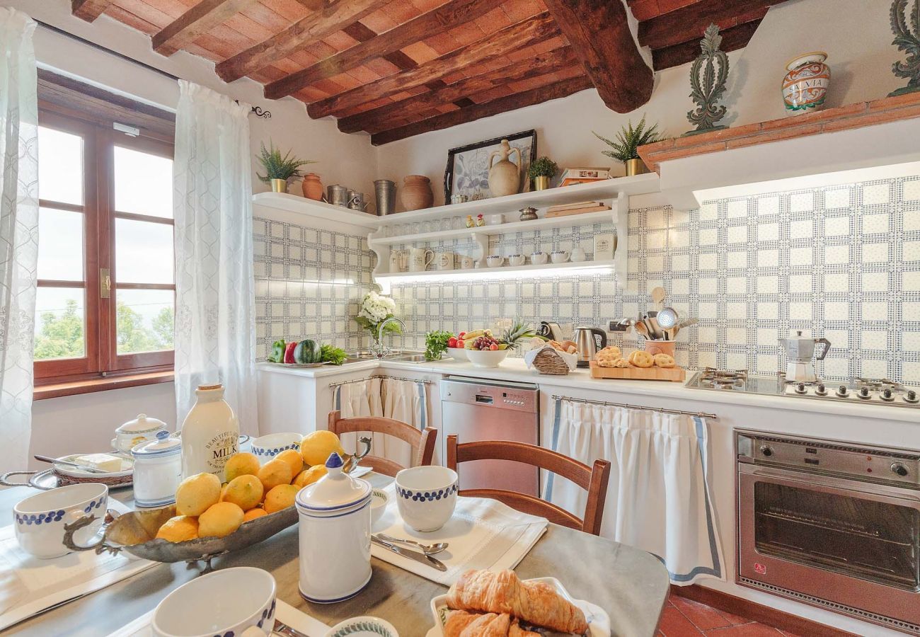 Villa a Lucca - CASALE OLIVA Romantic Hilltop Stone Farmhouse