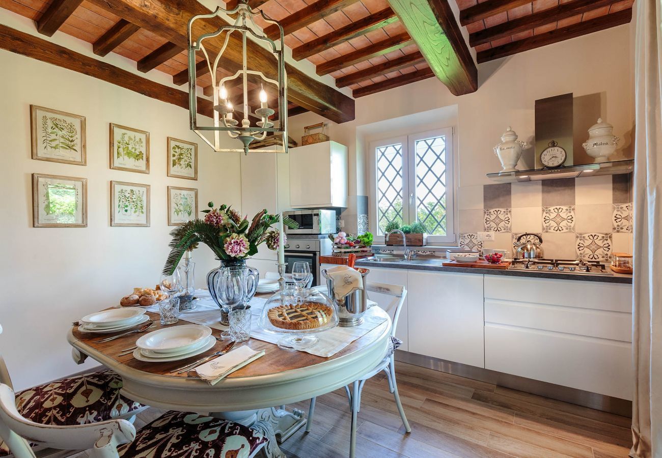 Villa a Capannori - VILLA PEMOLA a Luxury Farmhouse with Garden and bikes in Lucca Town