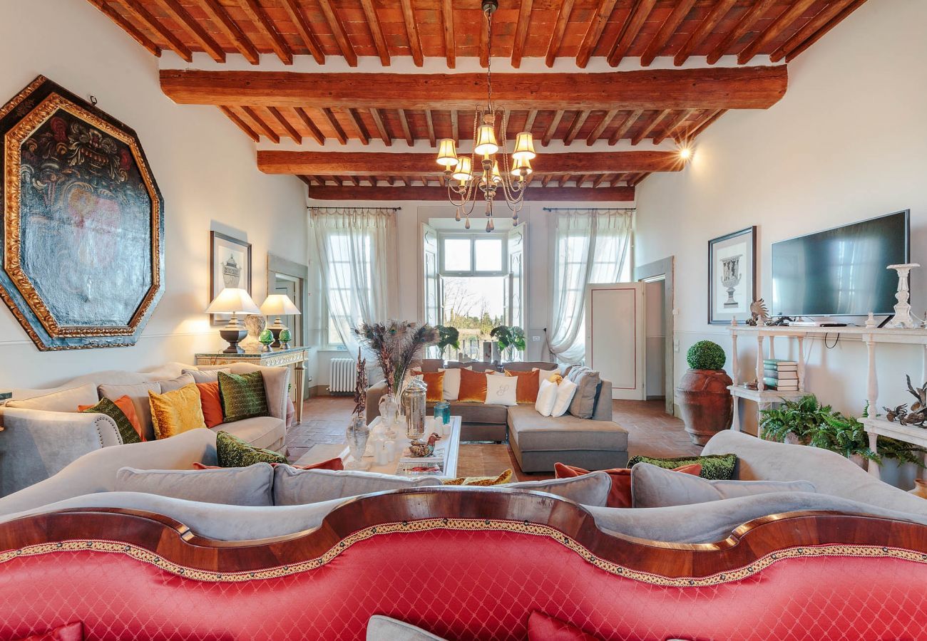 Villa a Lucca - RENAISSANCE WINERY VILLA AMONG THE VINEYARDS, 9 BEDROOMS, 7 BATHS, WIFI, AIR CON