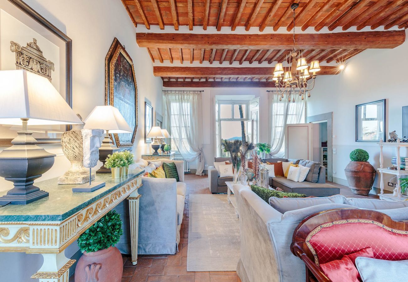 Villa a Lucca - RENAISSANCE WINERY VILLA AMONG THE VINEYARDS, 9 BEDROOMS, 7 BATHS, WIFI, AIR CON