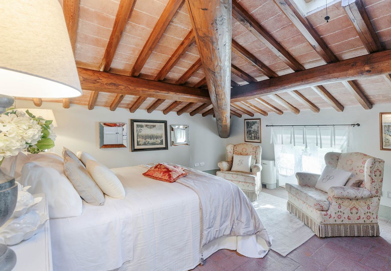 Villa a Lucca - RENAISSANCE WINERY VILLA AMONG THE VINEYARDS, 9 BEDROOMS, 7 BATHS, WIFI, AIR CON