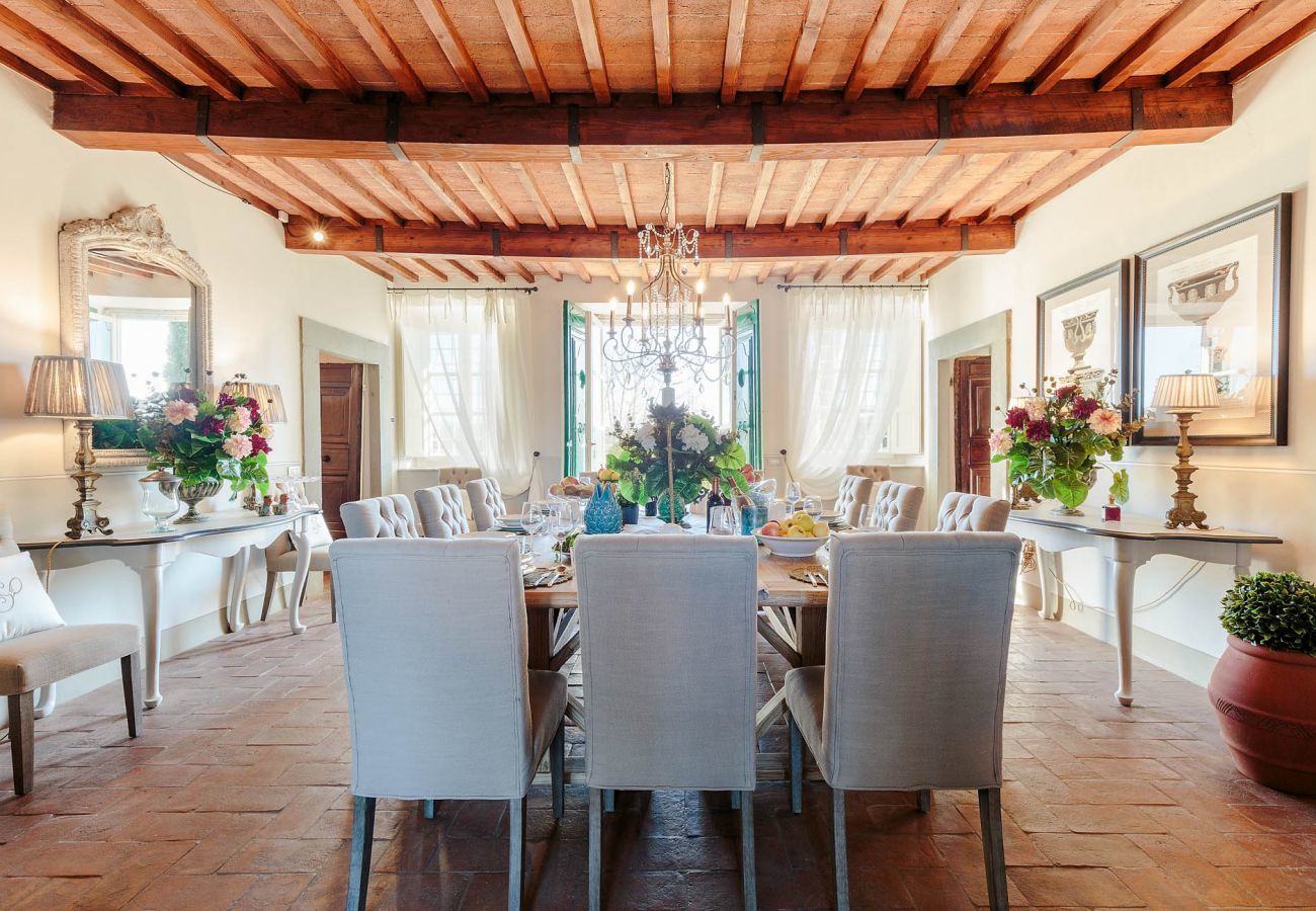 Villa a Lucca - RENAISSANCE WINERY VILLA AMONG THE VINEYARDS, 9 BEDROOMS, 7 BATHS, WIFI, AIR CON