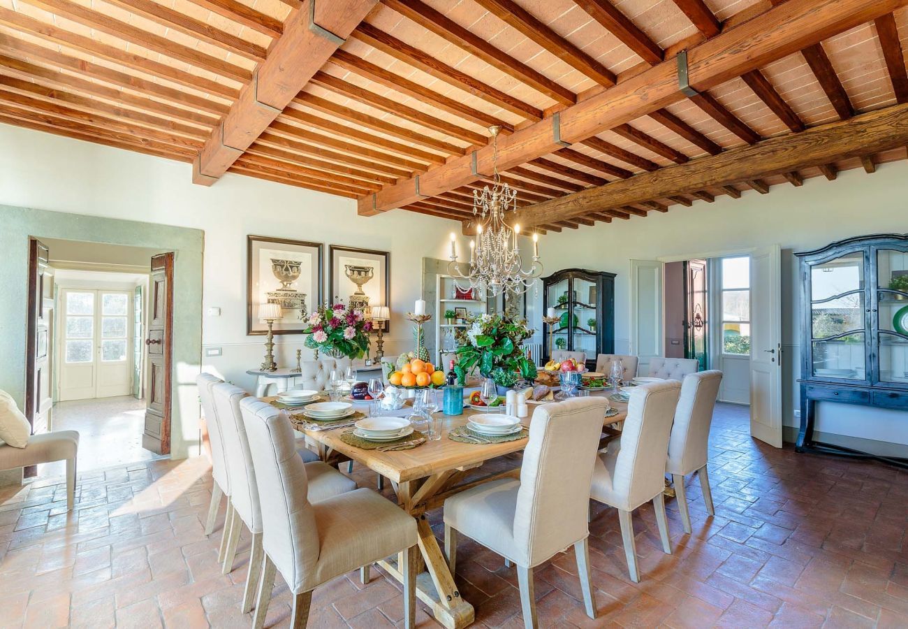 Villa a Lucca - RENAISSANCE WINERY VILLA AMONG THE VINEYARDS, 9 BEDROOMS, 7 BATHS, WIFI, AIR CON