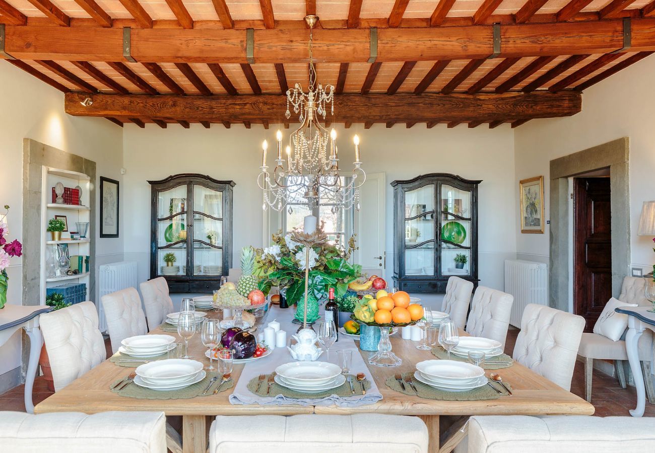 Villa a Lucca - RENAISSANCE WINERY VILLA AMONG THE VINEYARDS, 9 BEDROOMS, 7 BATHS, WIFI, AIR CON