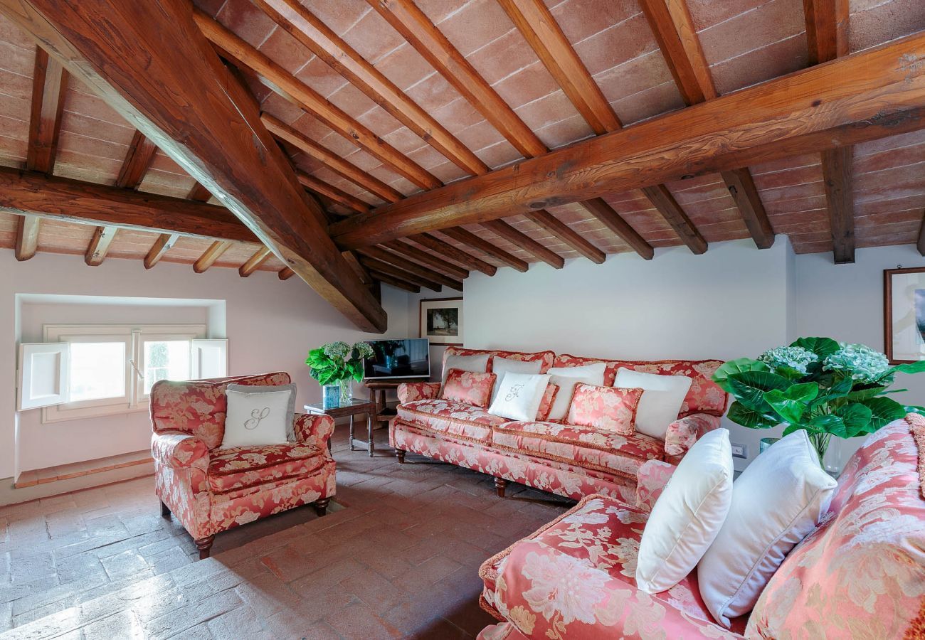 Villa a Lucca - RENAISSANCE WINERY VILLA AMONG THE VINEYARDS, 9 BEDROOMS, 7 BATHS, WIFI, AIR CON