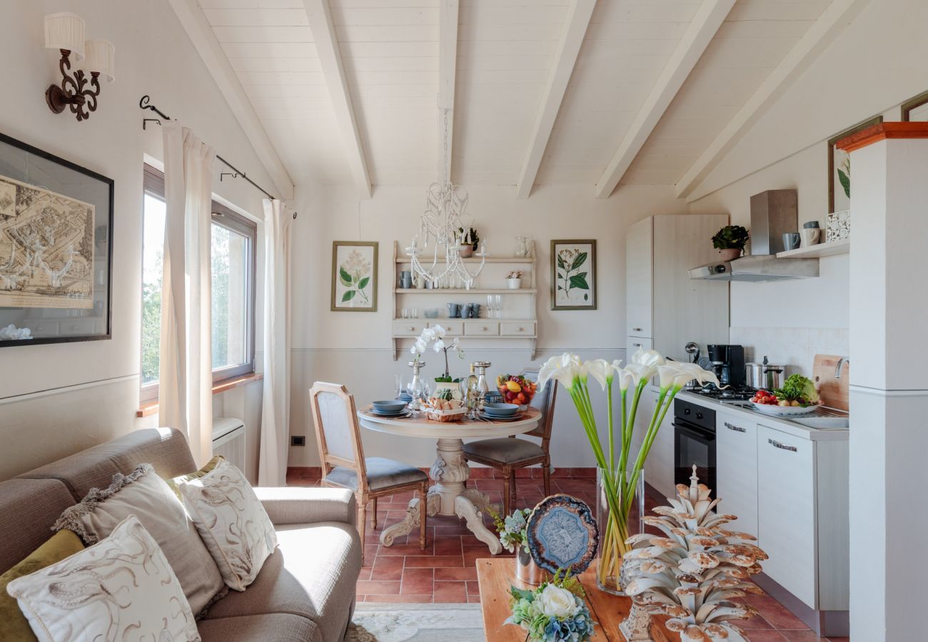 Villa a Montemagno - ALCOVA TOBINO, a Romantic Farmhouse with Private Pool and a Magnificent view over the Sea