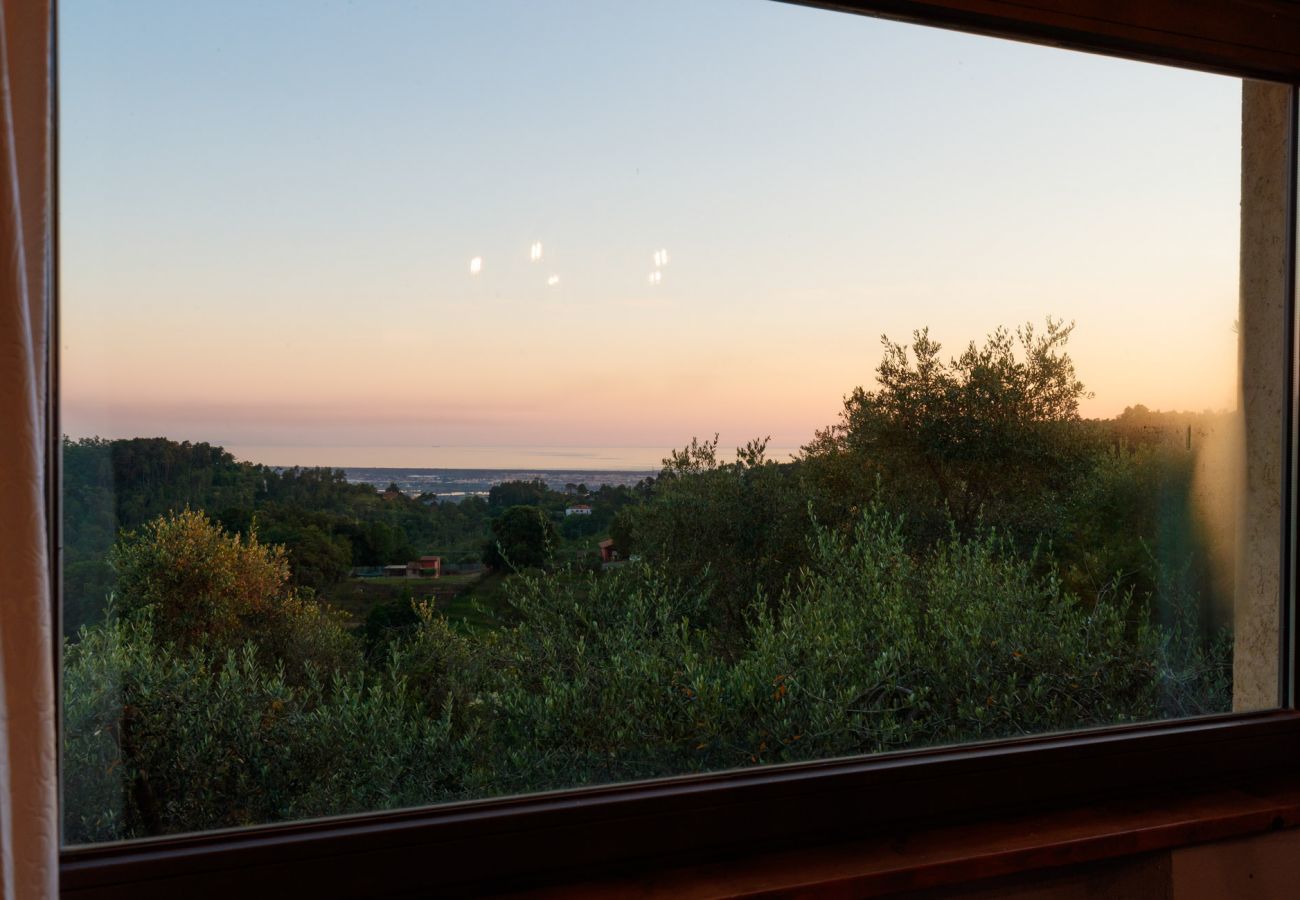 Villa a Montemagno - ALCOVA TOBINO, a Romantic Farmhouse with Private Pool and a Magnificent view over the Sea