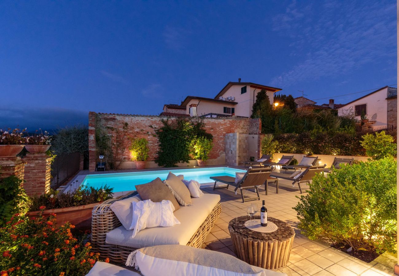 Villa a Pieve a Elici - Villa Riviera: Luxury Villa with Pool and Seaview, close to Forte dei Marmi and Lucca