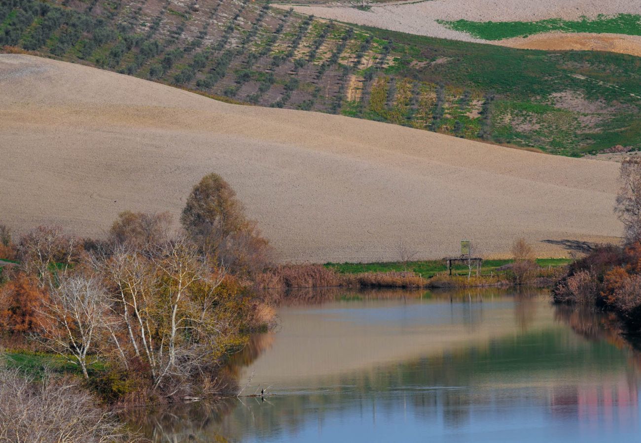 Villa a Fabbrica - VILLA LAJATICO Farmhouse with Private Pool and the Most Exciting View over the Hilltops