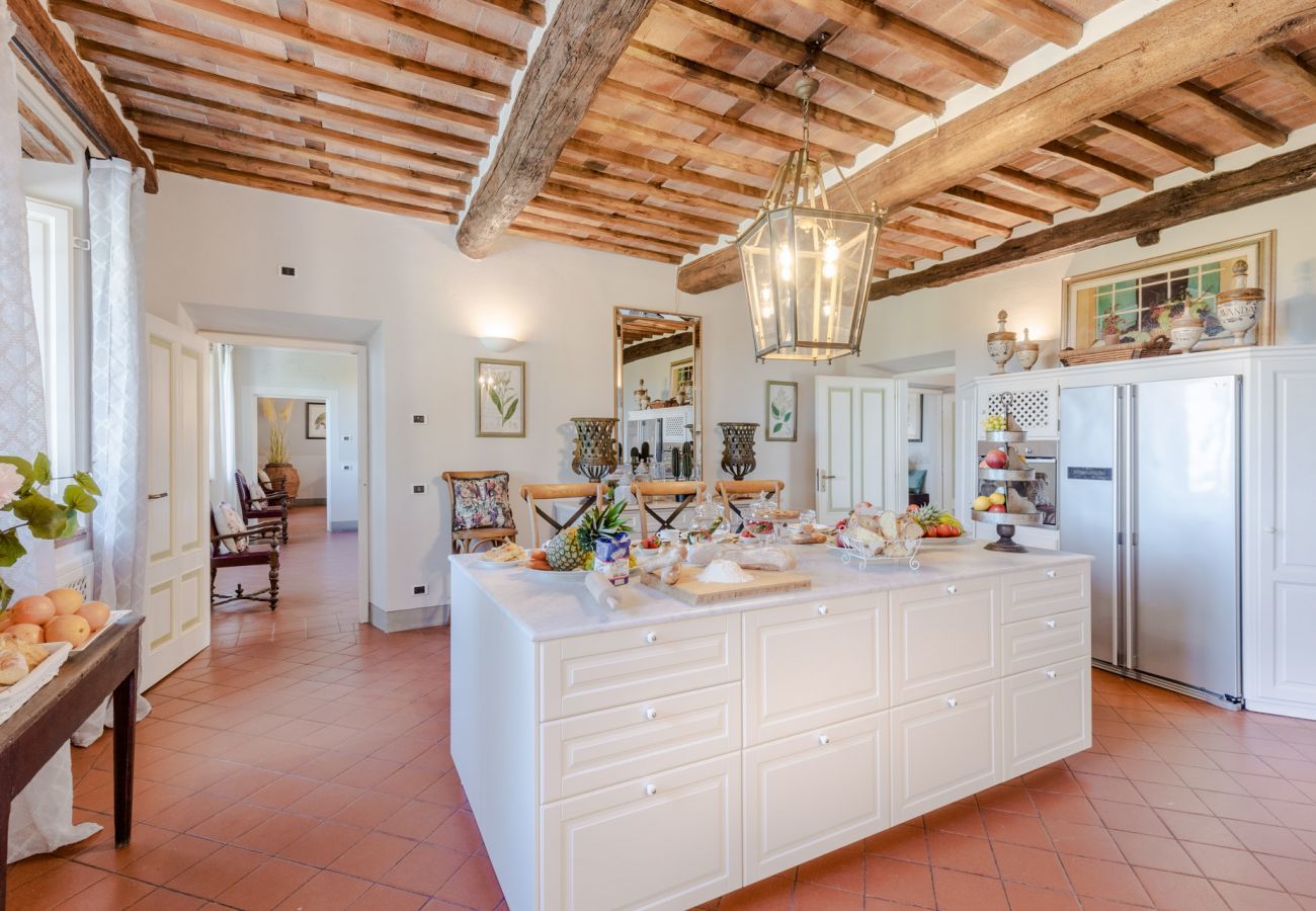 Villa a Capannori - FATTORIA CAMIGLIANO Luxury Farmhouse with Pool inside a Wine Estate