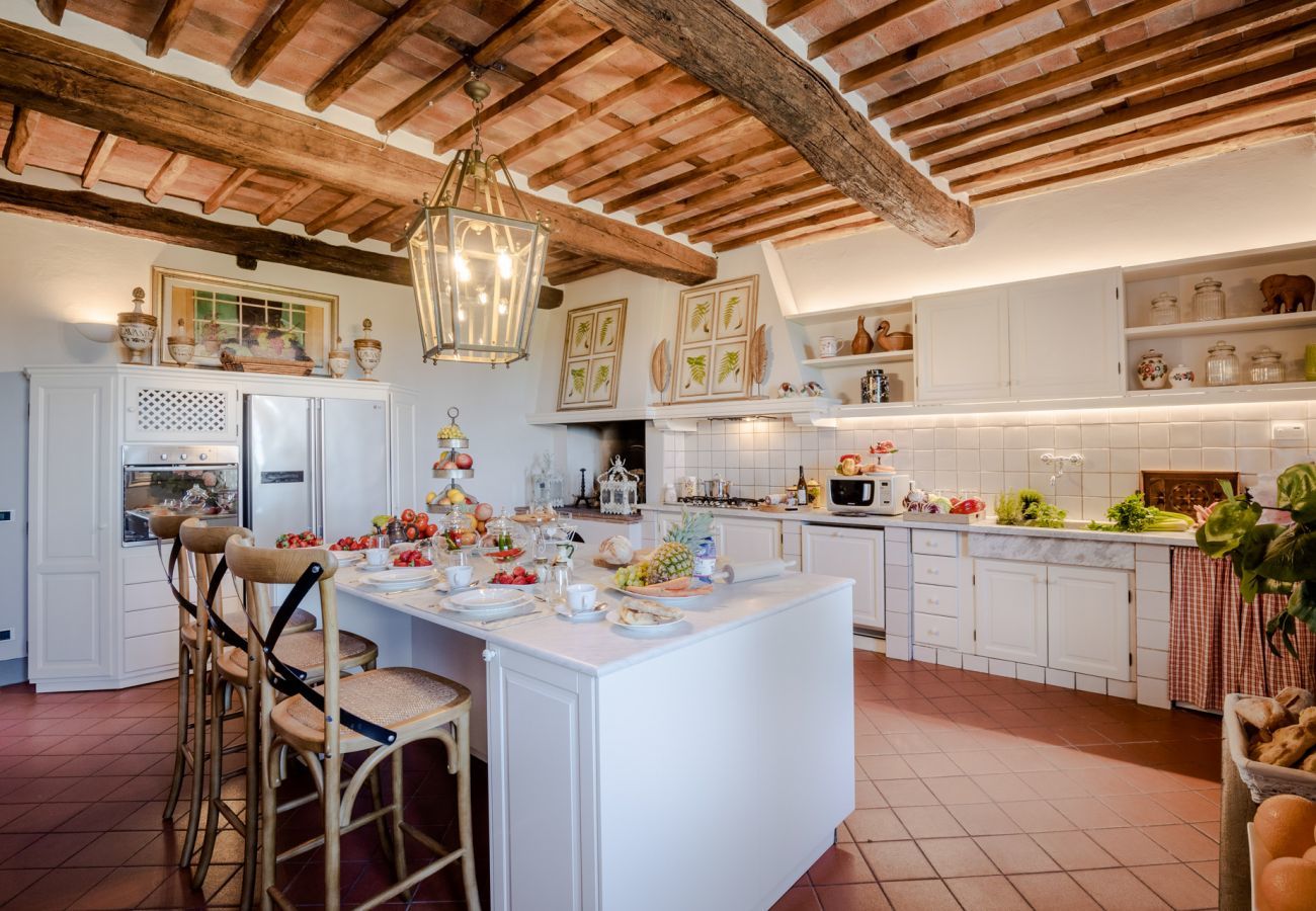 Villa a Capannori - FATTORIA CAMIGLIANO Luxury Farmhouse with Pool inside a Wine Estate