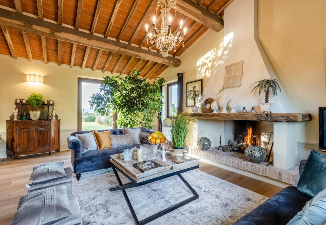 Villa a Orentano - Il Conte Farmhouse Retreat
