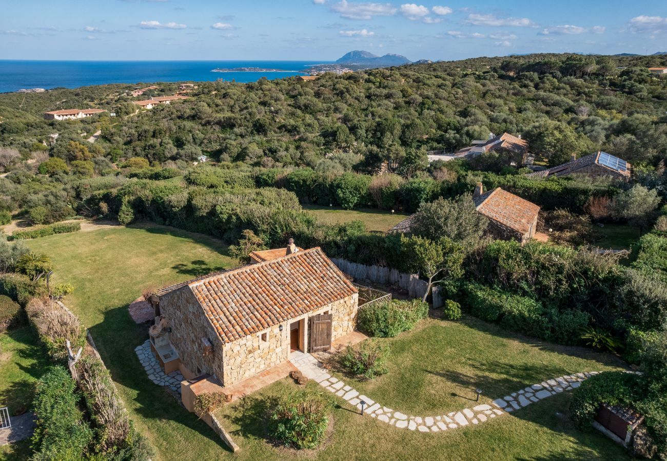 Villa a San Pantaleo - Villa Linda - tipico stazzo con vista panoramica San Pantaleo