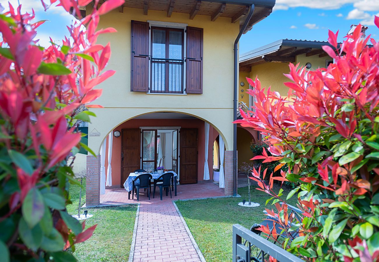 Villetta a Lazise - Regarda - Villetta Gruber con giardino privato, portico, piscina