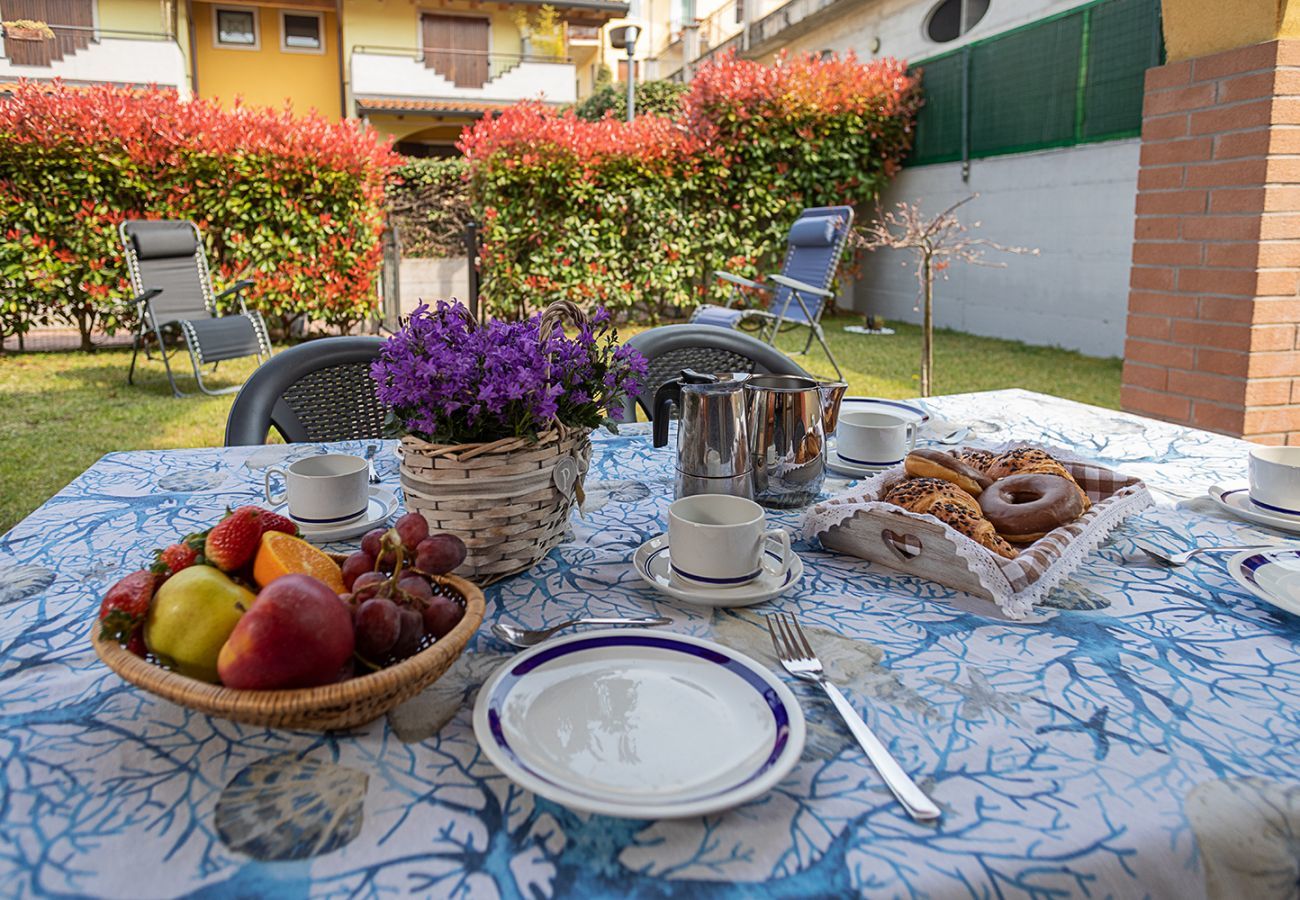 Villetta a Lazise - Regarda - Villetta Gruber con giardino privato, portico, piscina