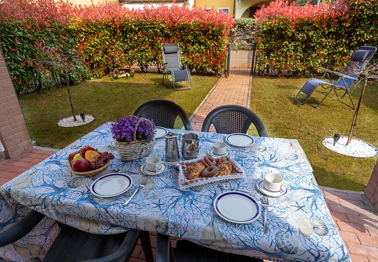 Villetta a Lazise - Regarda - Villetta Gruber con giardino privato, portico, piscina