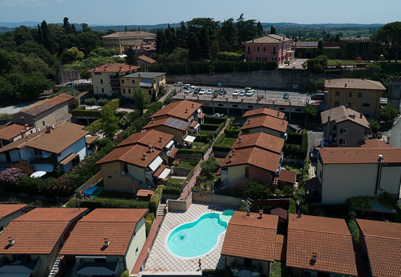 Villetta a Lazise - Regarda - Villetta Gruber con giardino privato, portico, piscina