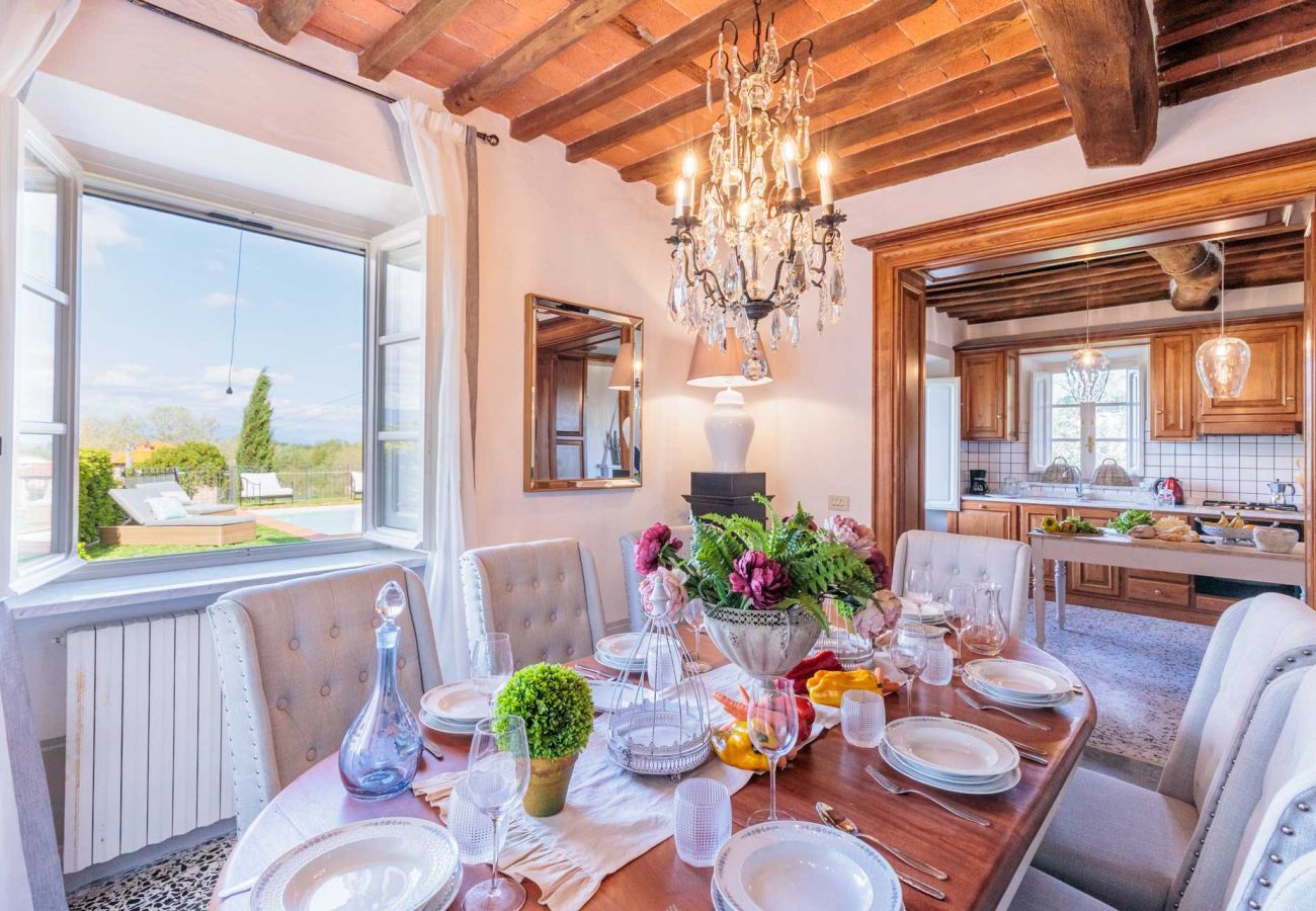 Villa a Pieve di Compito - Villa Aperitivo In Pieve di Compito