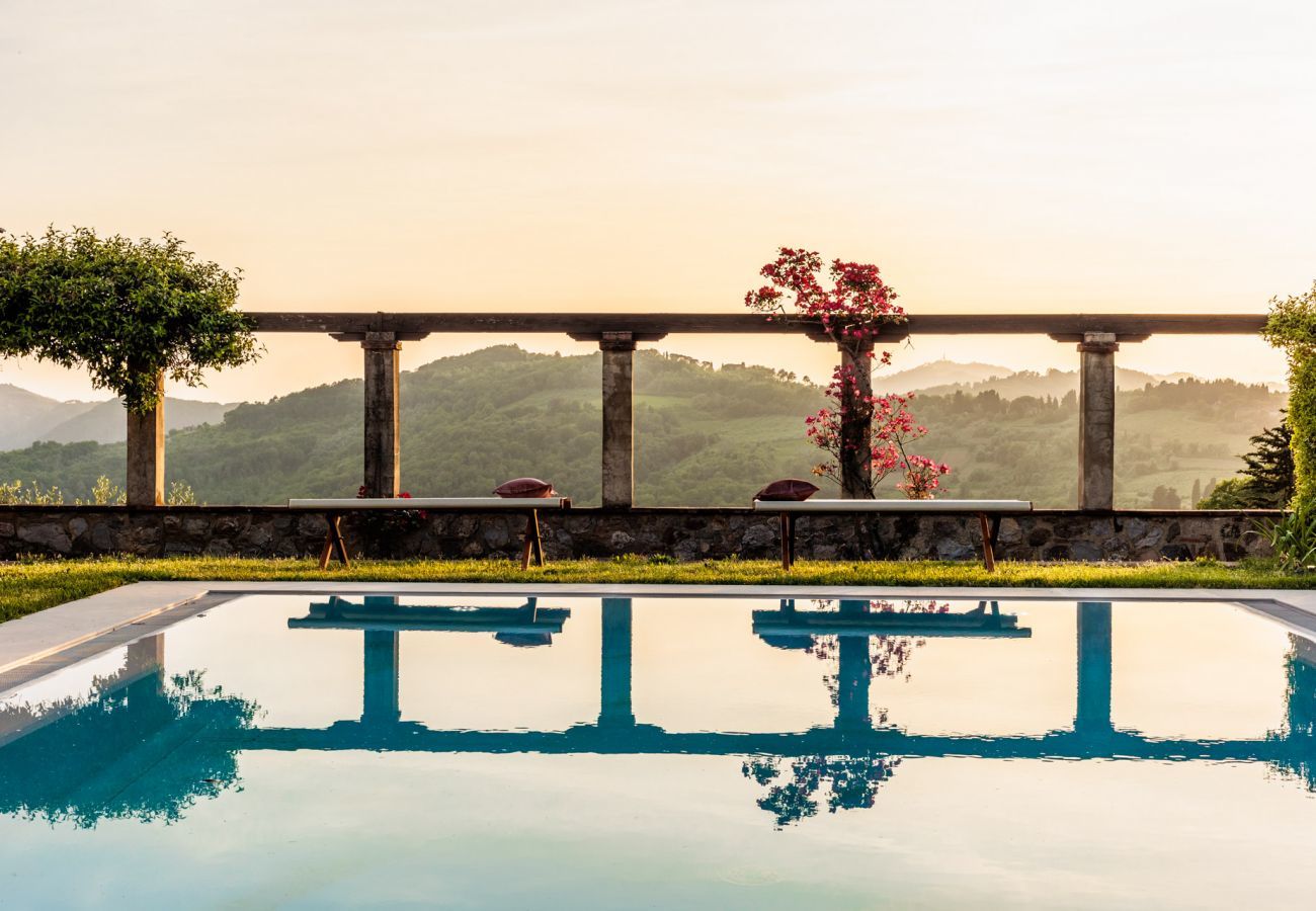Villa a Lucca - Villa Borbone - perched on the Lucca Hills