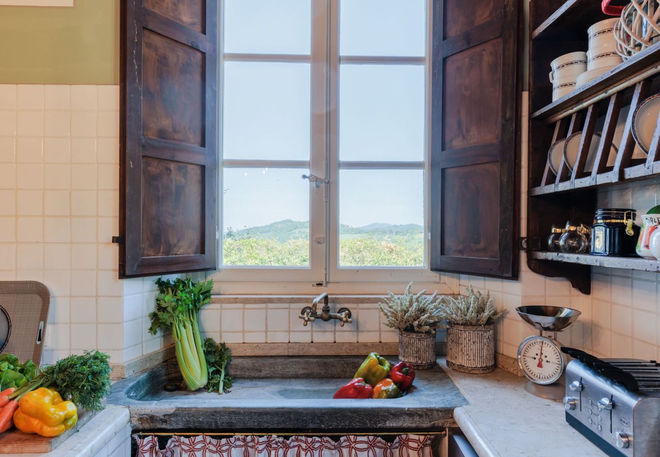 Villa a Lucca - Villa Borbone - perched on the Lucca Hills