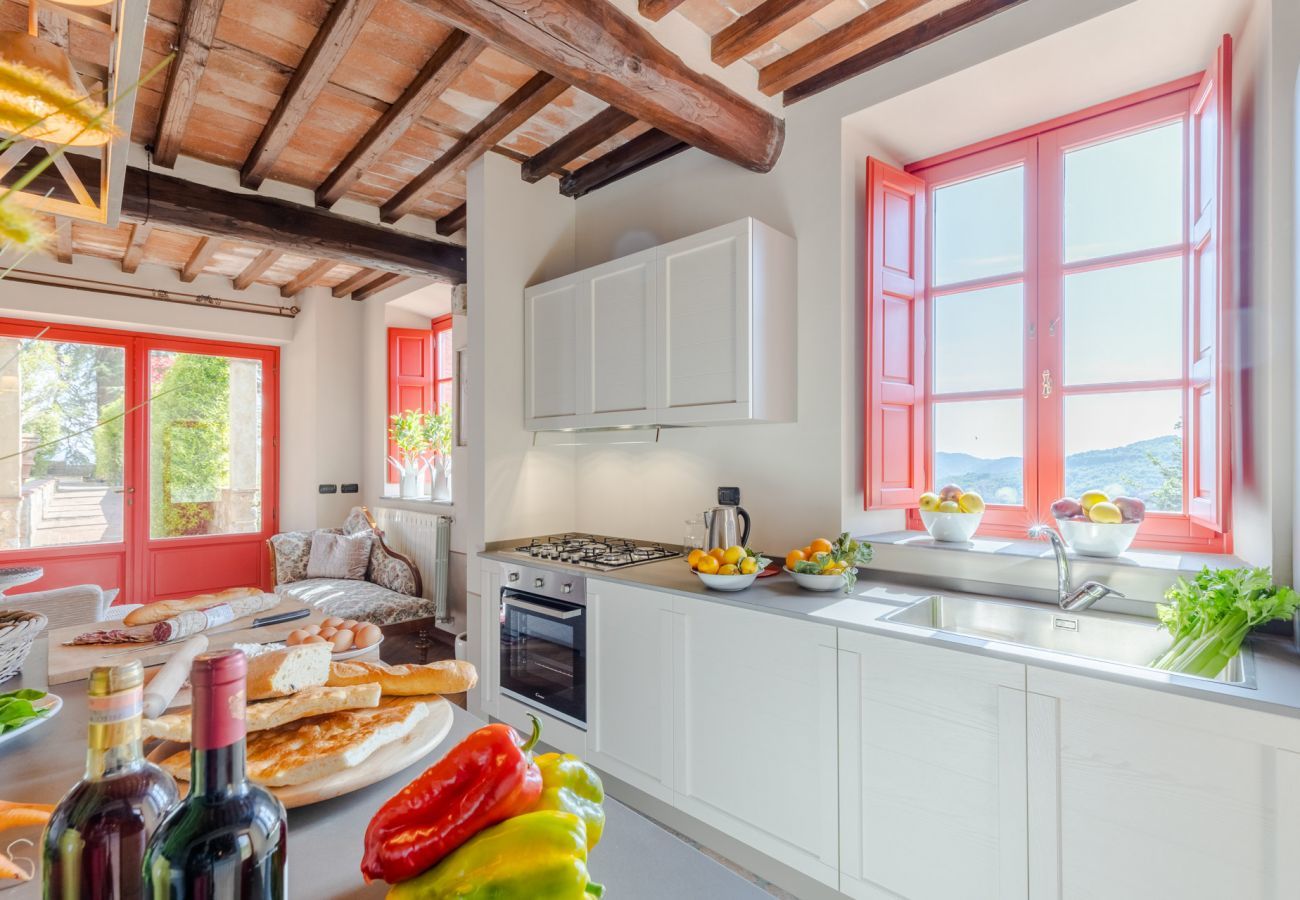 Villa a Lucca - Villa Borbone - perched on the Lucca Hills