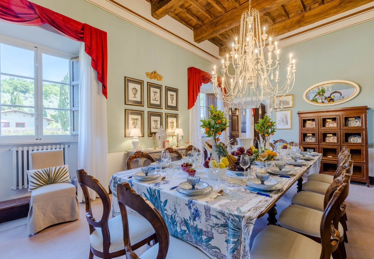 Villa a Lucca - Villa Borbone - perched on the Lucca Hills