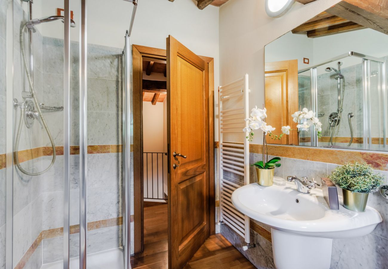 Villa a Monte San quirico - Cicale Farmhouse, 3 bedrooms Farmhouse with Pool