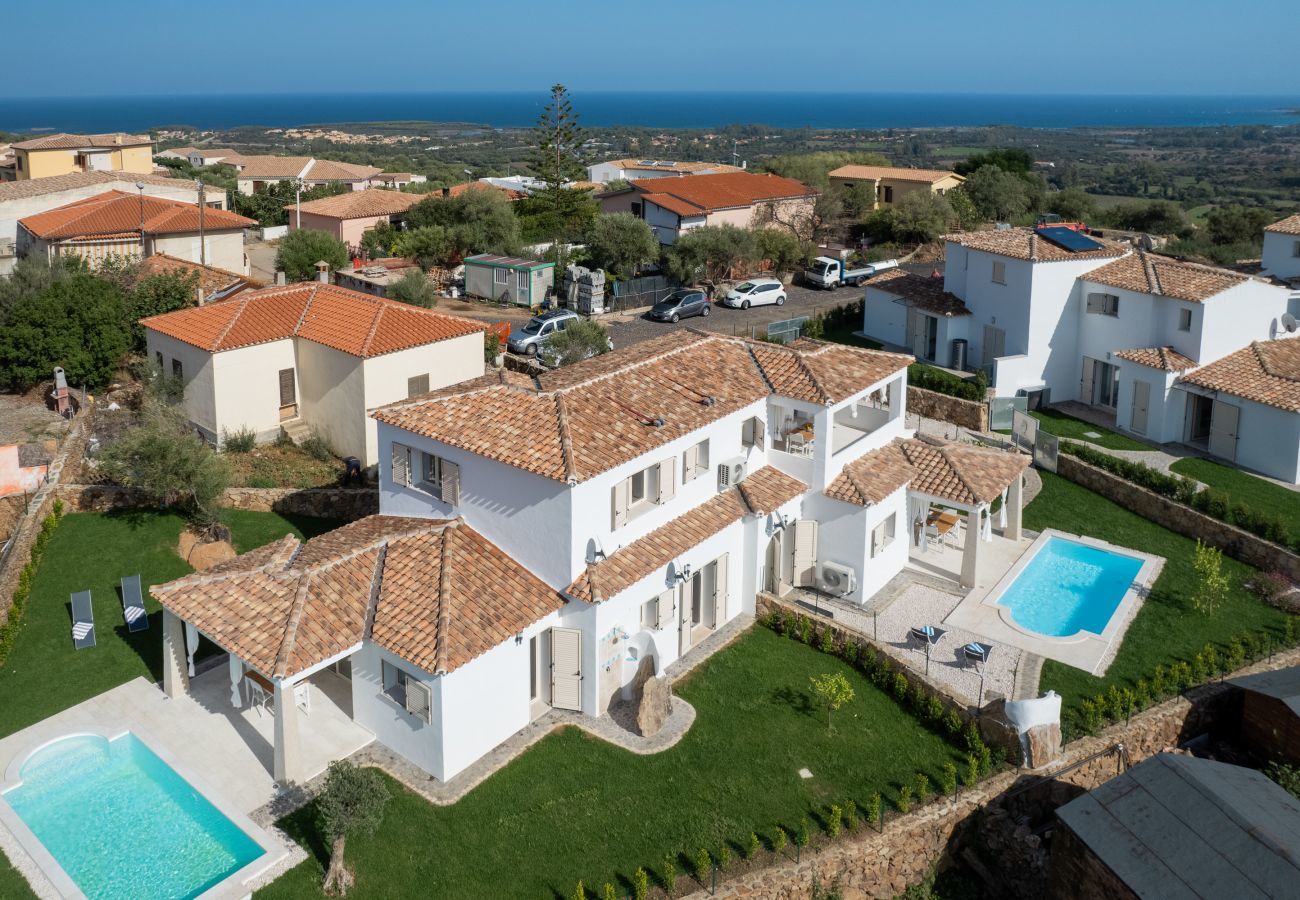Bellevue 36A villa di lusso con vista panoramica sul mare a Budoni