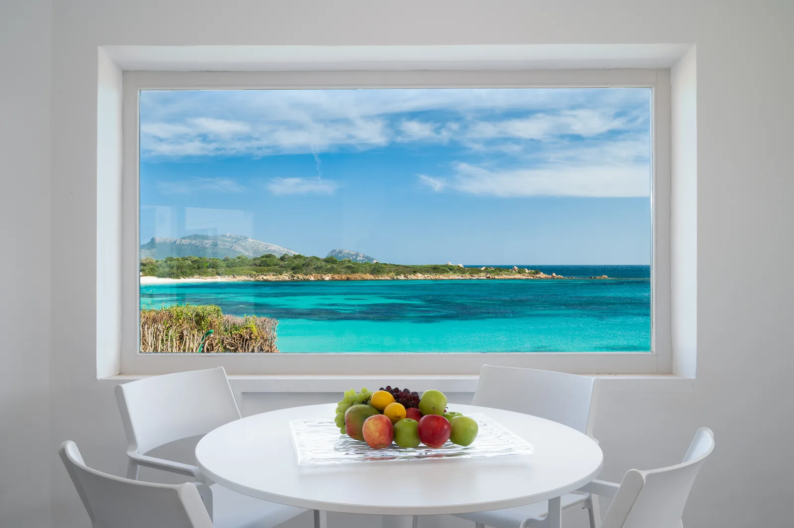 Sea view from Villa Azul in North-East Sardinia
