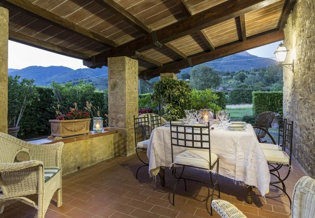 Villa in Camaiore - BICOCCHE FARMHOUSE: Country Stone Villa with Pool in Camaiore between Lucca & Beaches of Versilia