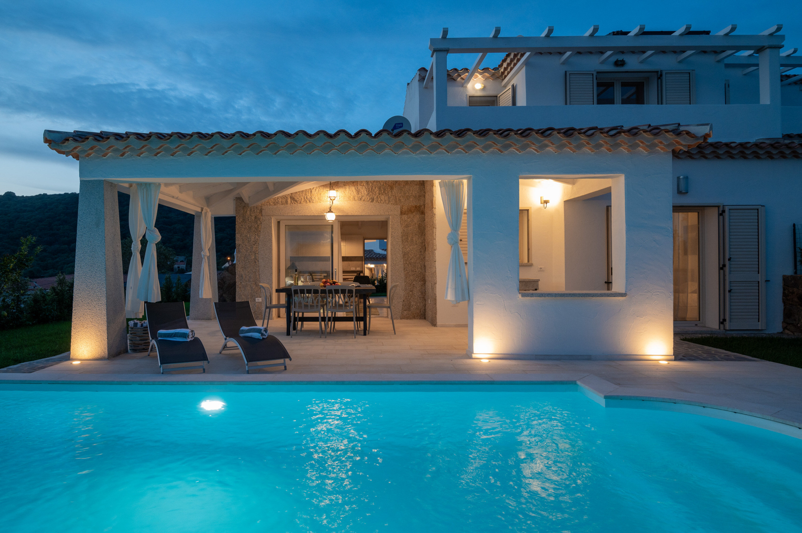 Bellevue 36E - Mietvilla mit privatem Pool in Budoni, Sardinien
