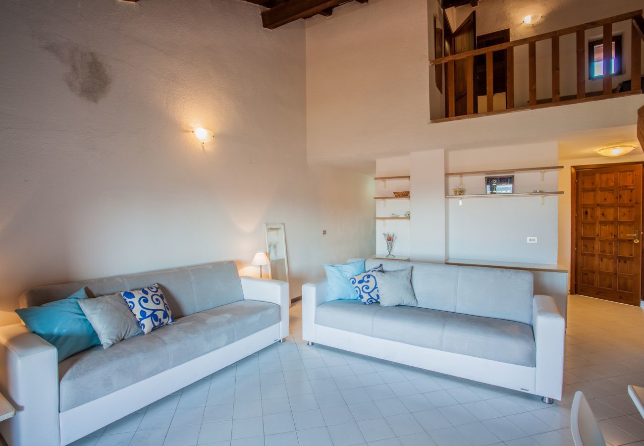 Ferienwohnung in Porto Rotondo - Castello House - Wohnung mit Meerblick P.Rotondo