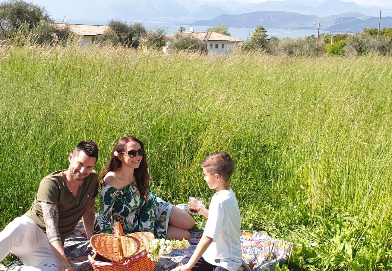 Ferienwohnung in Lazise - Regarda – Familienwohnung Rosa Tea 6 ideal für Kinder