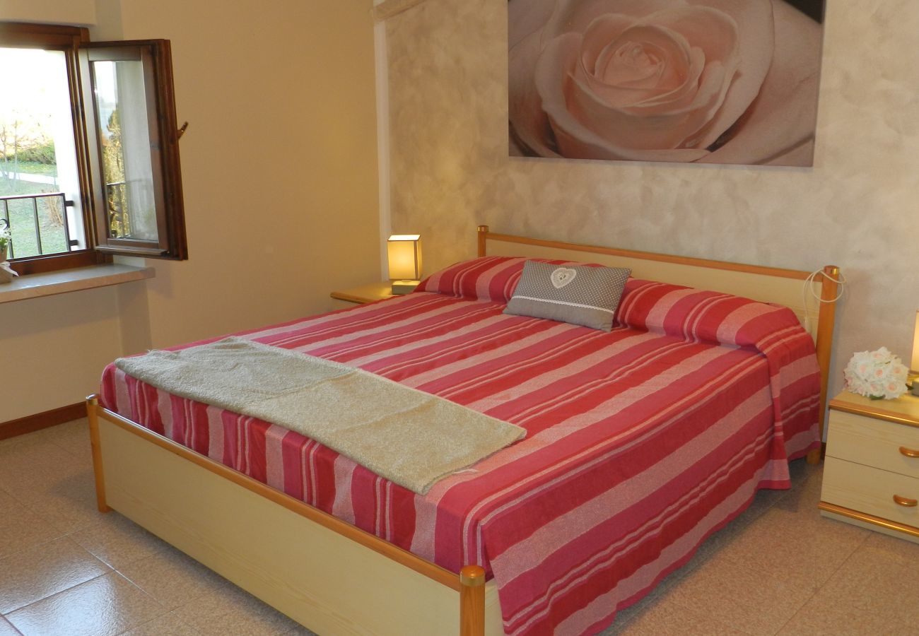 Ferienwohnung in Lazise - Regarda- Wohnung Rosa Alba 7 mit Campingplatz und Strand Eintritt