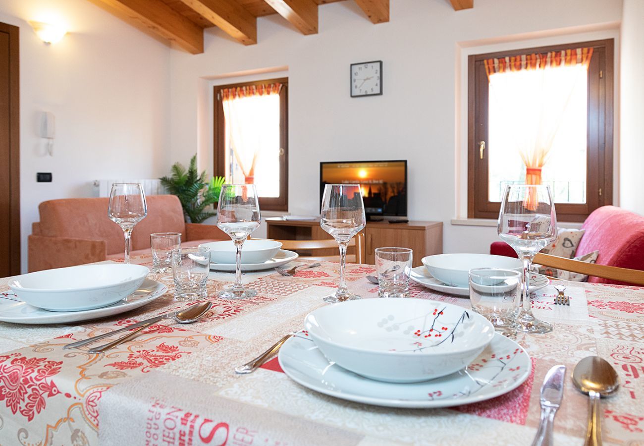 Ferienwohnung in Lazise - Regarda - Dreizimmerwohnung 