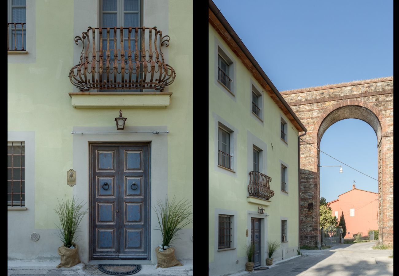 Villa in Capannori - Verwöhnen Sie sich in einem Landhaus mit Bauernhaus und Blick auf die Stadt!