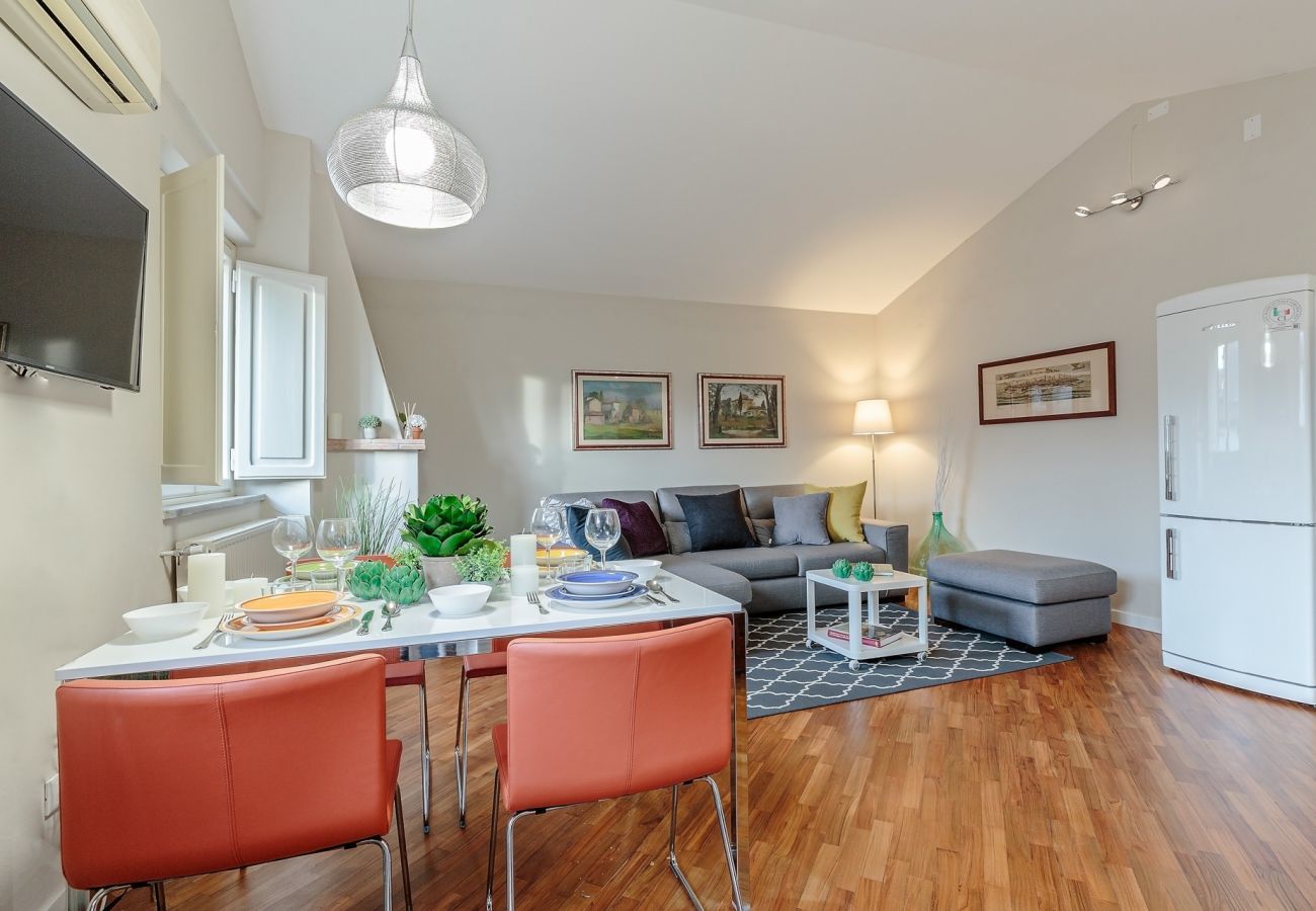 Ferienwohnung in Lucca - Terrazza Santa Croce