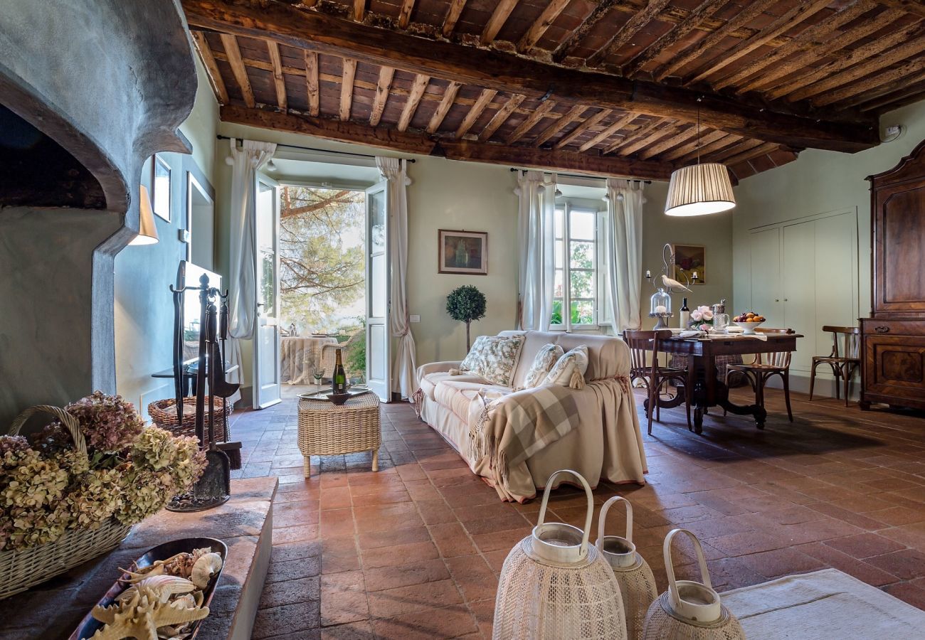 Villa in Capannori - FRANTOIO a Romantic Farmhouse Apartment with Terrace and Views