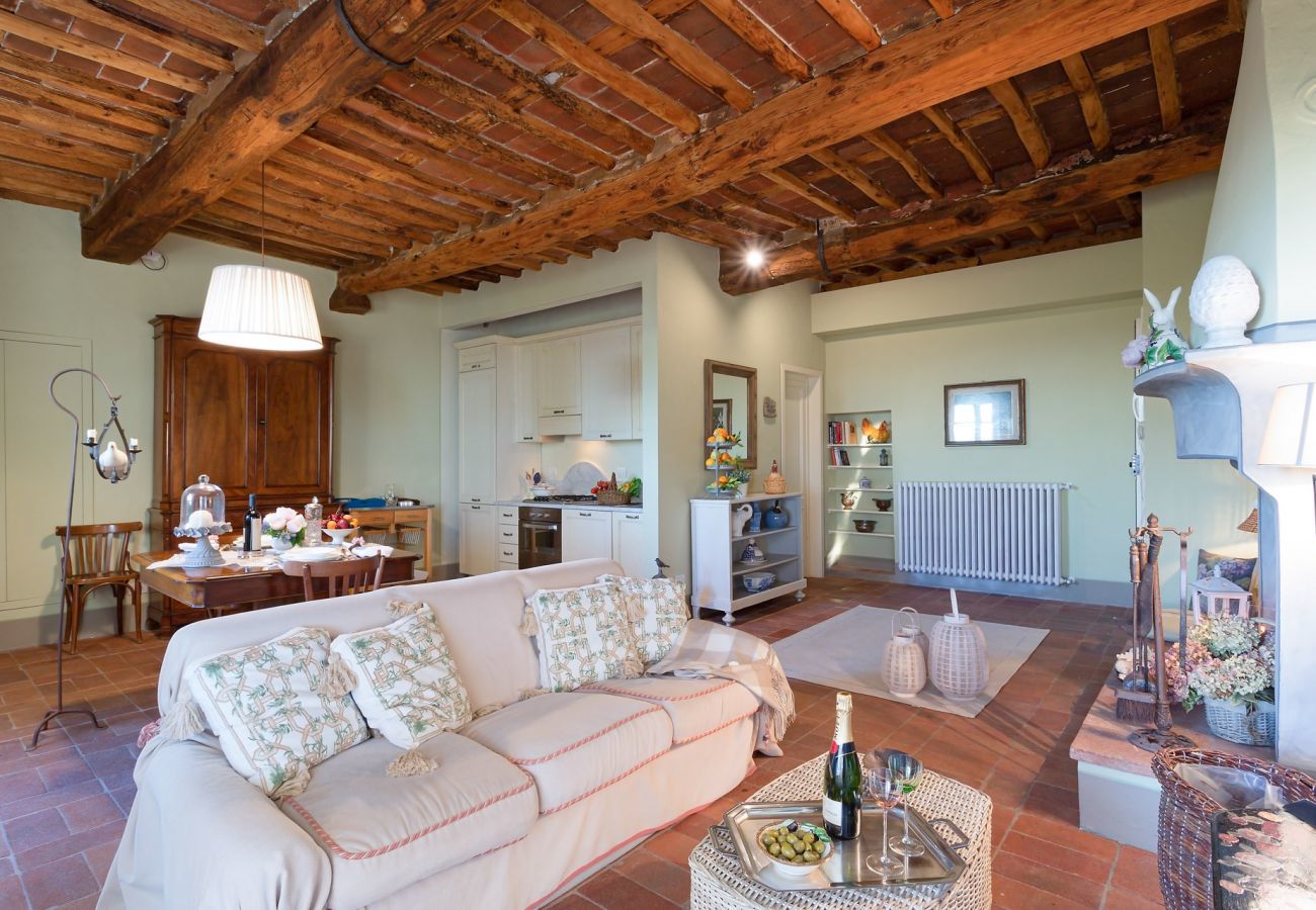 Villa in Capannori - FRANTOIO a Romantic Farmhouse Apartment with Terrace and Views