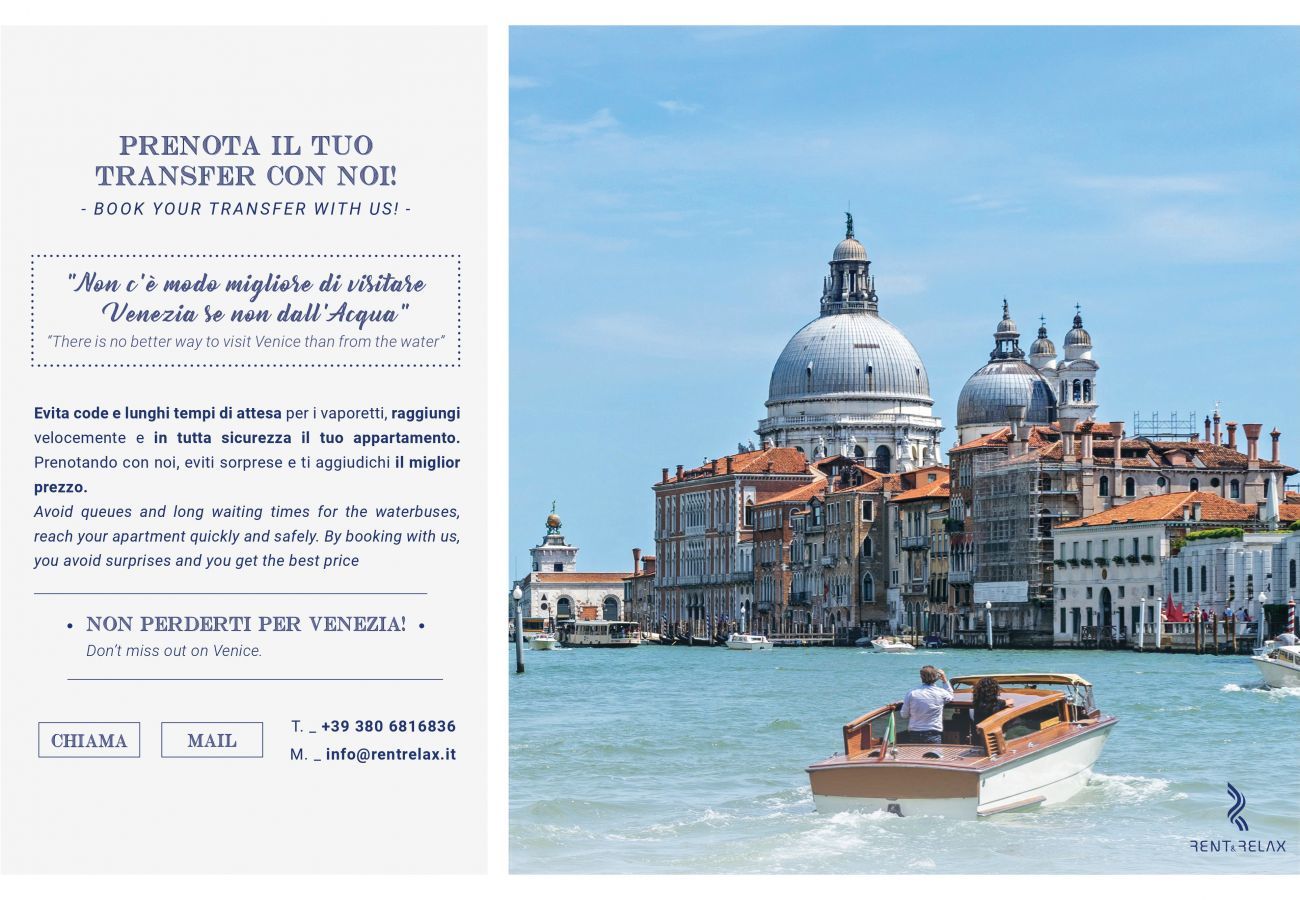 Ferienwohnung in Venedig -  Elegant Fornasa Vecia Canal View R&R