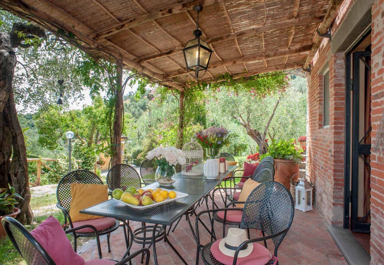 Villa in Aquilea - Romantic farmhouse villa in Lucca to sleep 5 guests with private pool and wi-fi