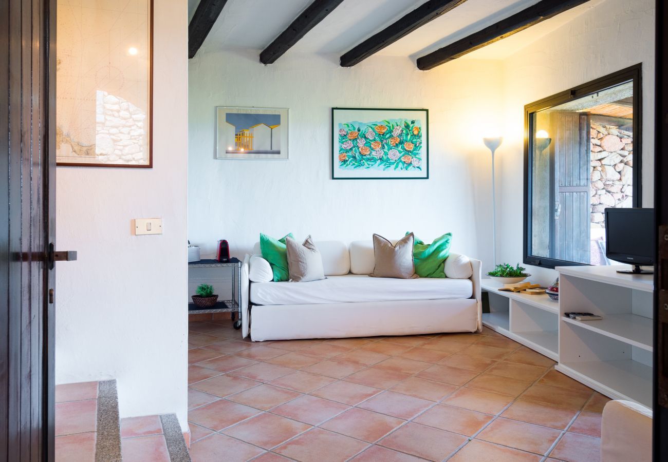 Wohnung in Porto Rotondo - Casa 93 - Meerblick, Pool, Tennisplatz in La Caletta